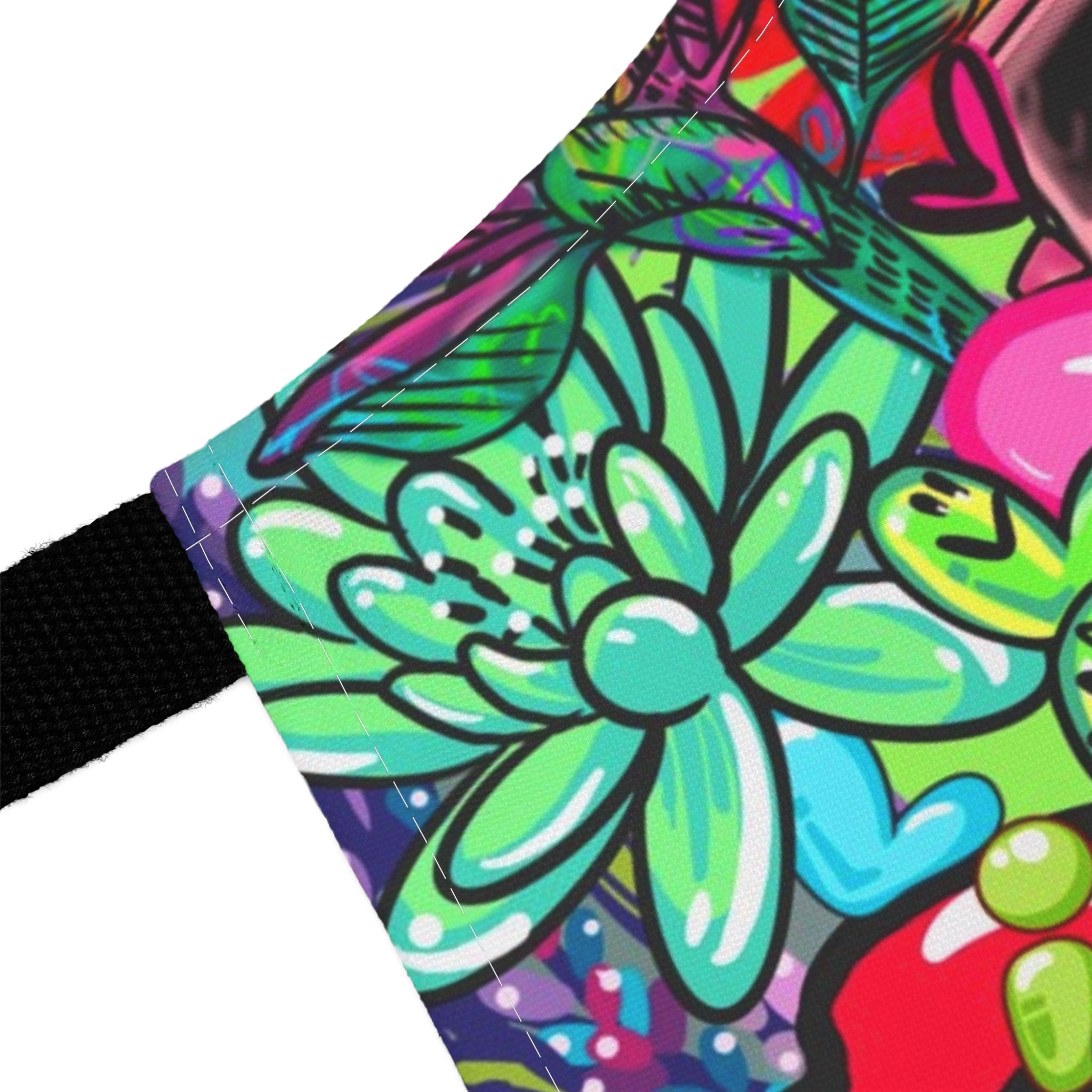 Vibrant Art Apron with 5-Color Straps, Unique Kitchen Gift, Creative Cooking Accessory, Fun Chef Apron, Art-Inspired Culinary Wear