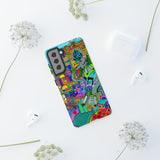 Vibrant Phone Case with Cityscape Design, Ideal for Travelers, Gift for Birthdays, Art Lovers, Festivals, Eco-Friendly Accessories