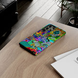 Vibrant Phone Case with Cityscape Design, Ideal for Travelers, Gift for Birthdays, Art Lovers, Festivals, Eco-Friendly Accessories