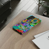 Vibrant Phone Case with Cityscape Design, Ideal for Travelers, Gift for Birthdays, Art Lovers, Festivals, Eco-Friendly Accessories