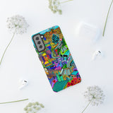 Vibrant Phone Case with Cityscape Design, Ideal for Travelers, Gift for Birthdays, Art Lovers, Festivals, Eco-Friendly Accessories