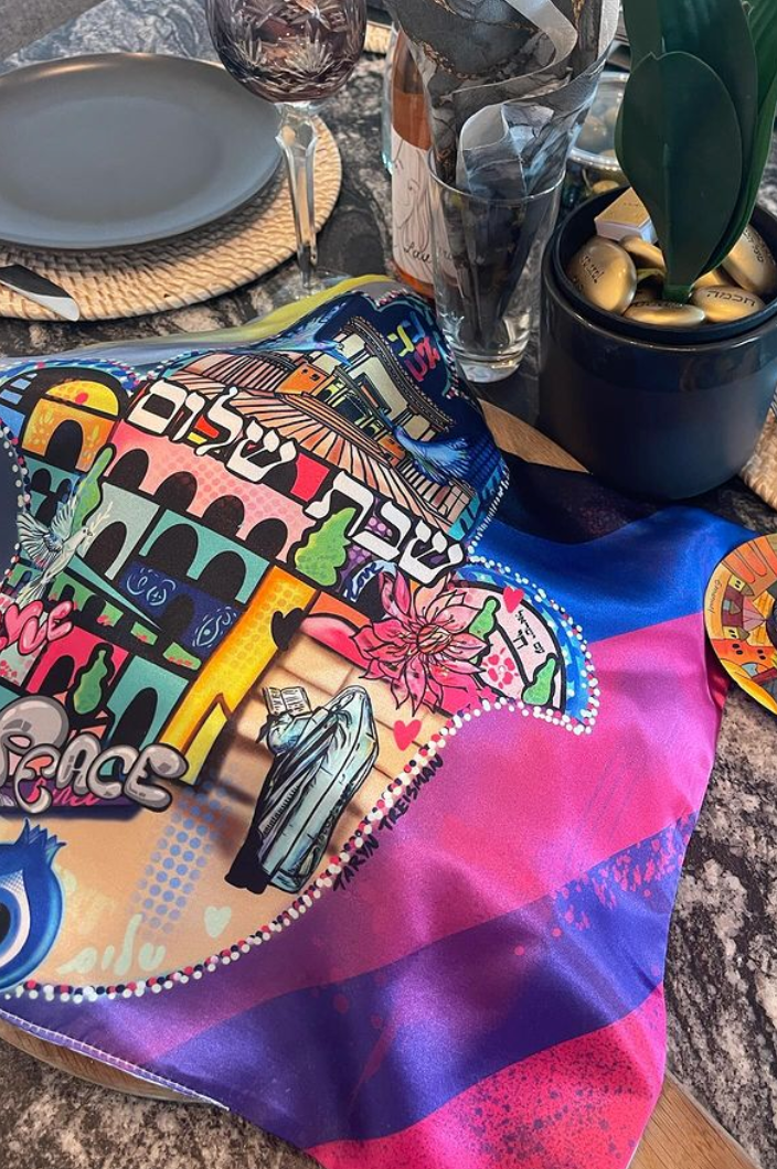 Challah Cover: Hamsa