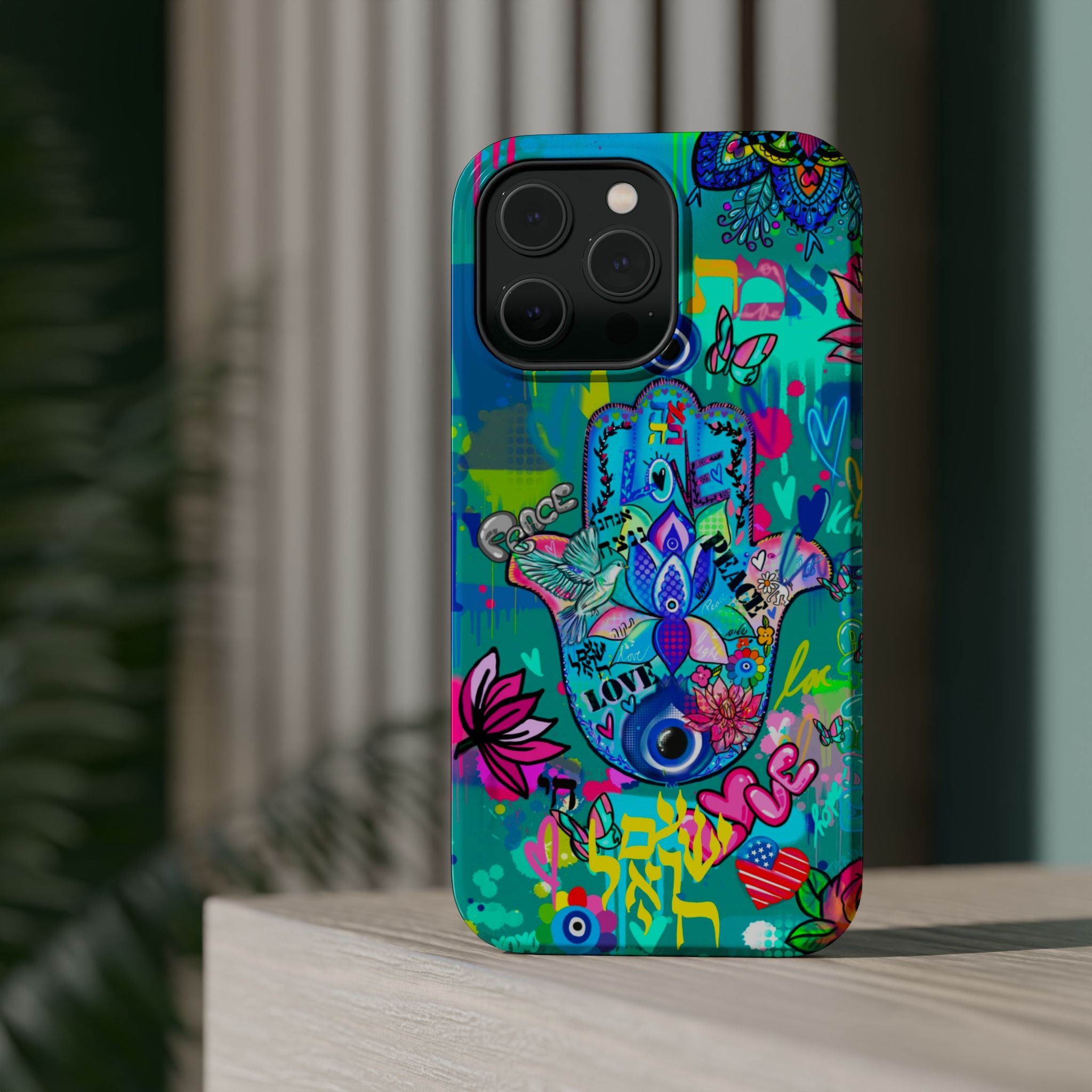 Blue hamsa