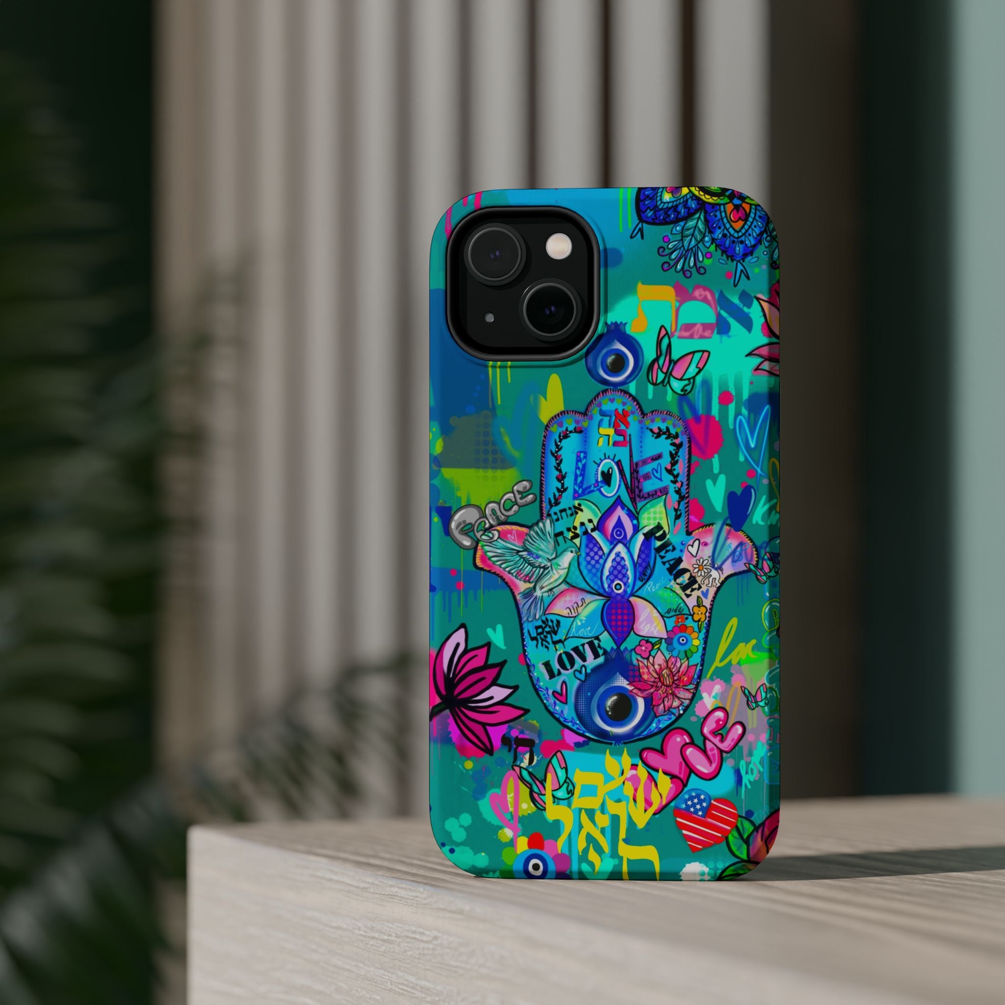 Blue hamsa