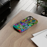 Vibrant Phone Case with Cityscape Design, Ideal for Travelers, Gift for Birthdays, Art Lovers, Festivals, Eco-Friendly Accessories