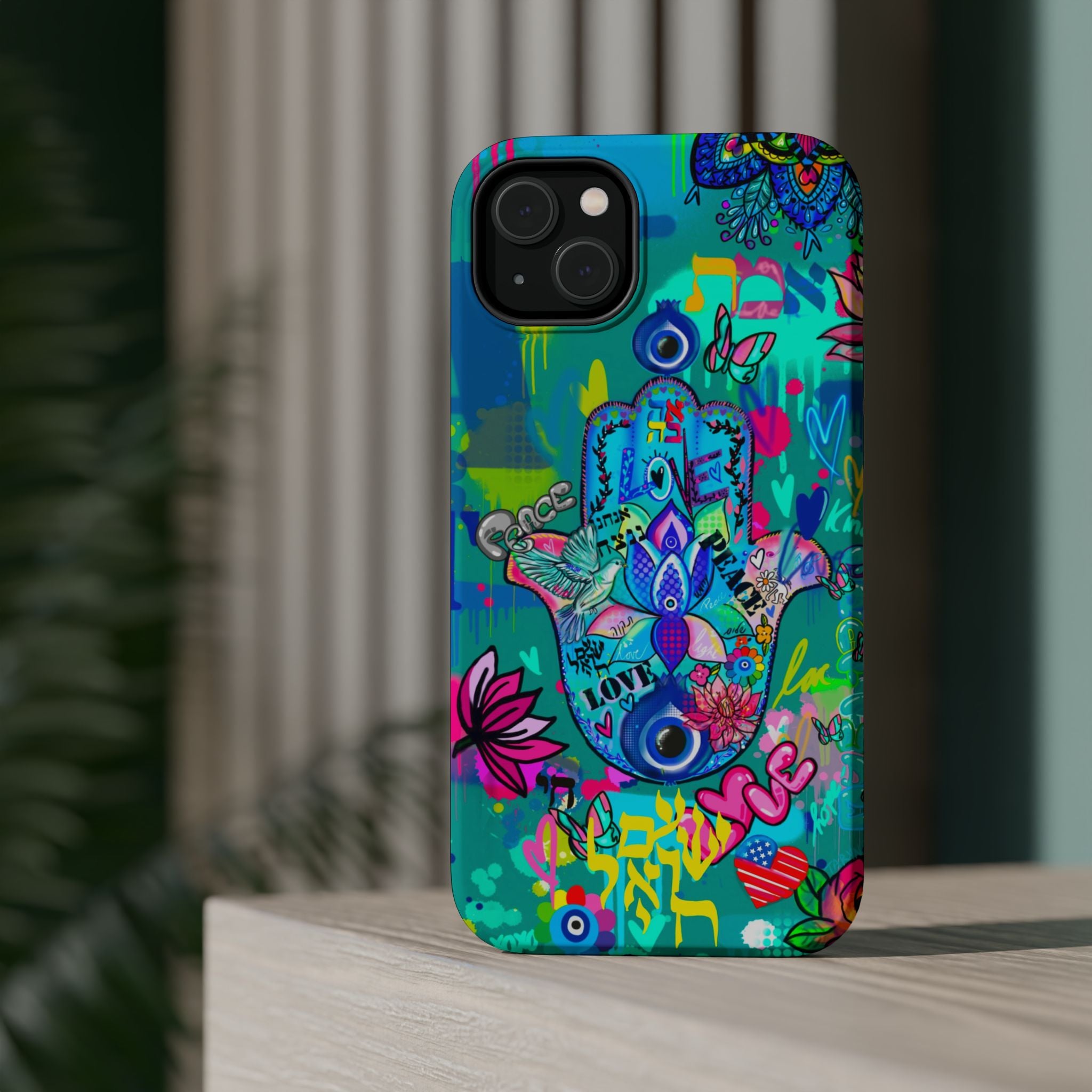 Blue hamsa