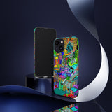 Vibrant Phone Case with Cityscape Design, Ideal for Travelers, Gift for Birthdays, Art Lovers, Festivals, Eco-Friendly Accessories