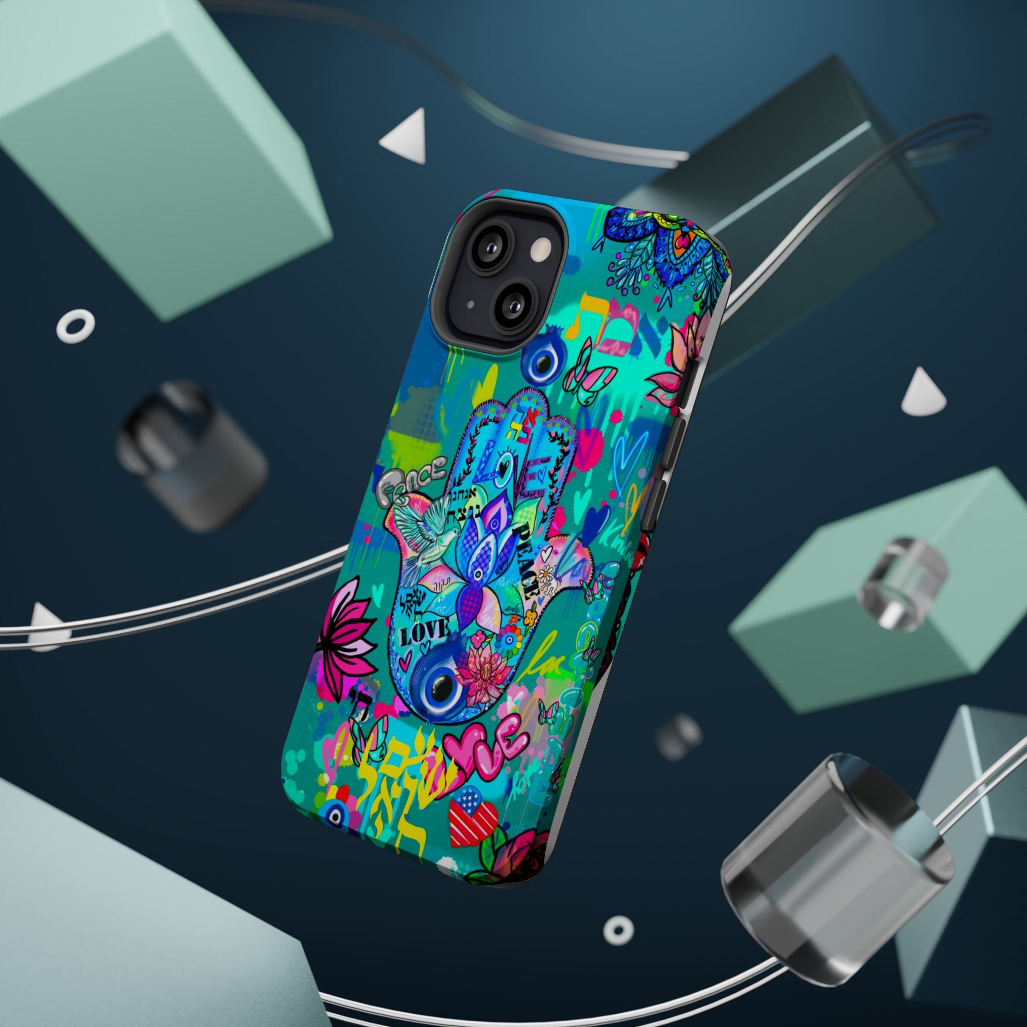 Blue hamsa