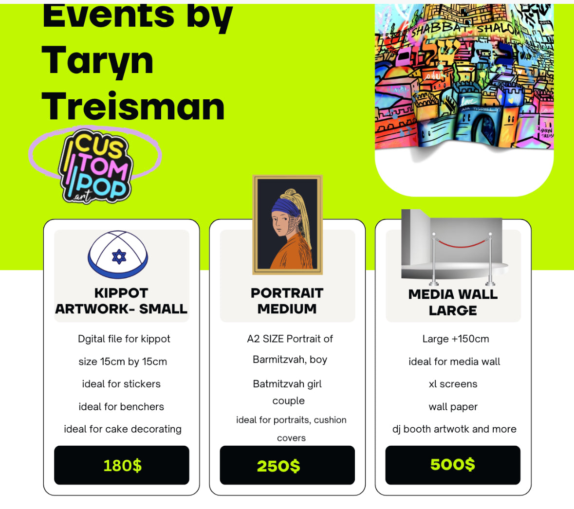 Barmitzvah package