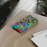 Vibrant Phone Case with Cityscape Design, Ideal for Travelers, Gift for Birthdays, Art Lovers, Festivals, Eco-Friendly Accessories