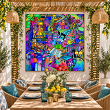 150cm by 150cm waterproof  sukkah vinyl