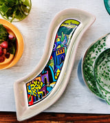 Hamsa Ceramic Serving platter