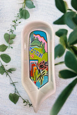 Hamsa Ceramic Serving platter