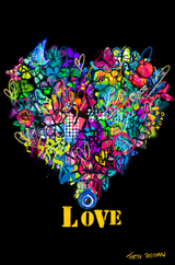 Love Heart print