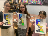 Kids painting art class per month