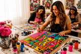 Challah cover art workshops Jerusalem