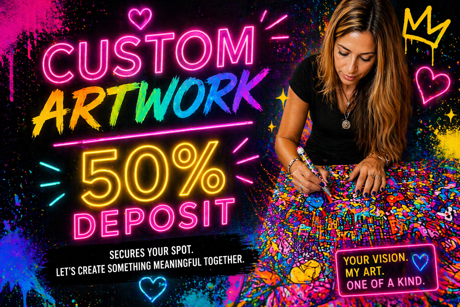 Custom artwork Deposit